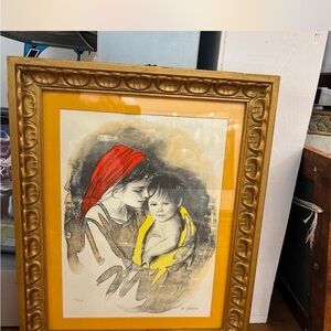 Framed Mother and Child